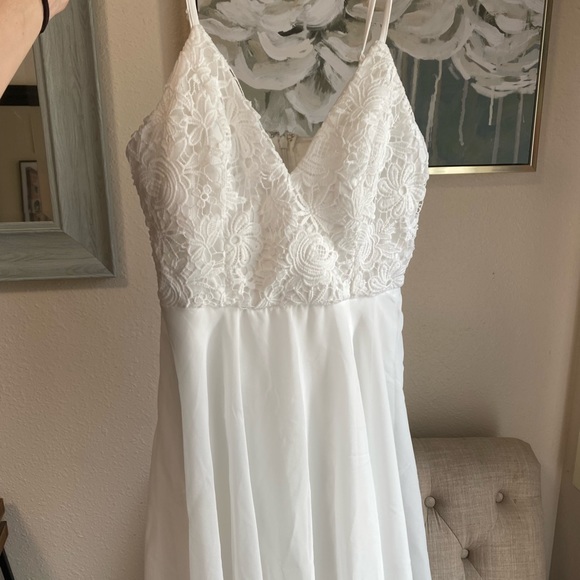 Lulus White Mini Dress - Picture 5 of 5